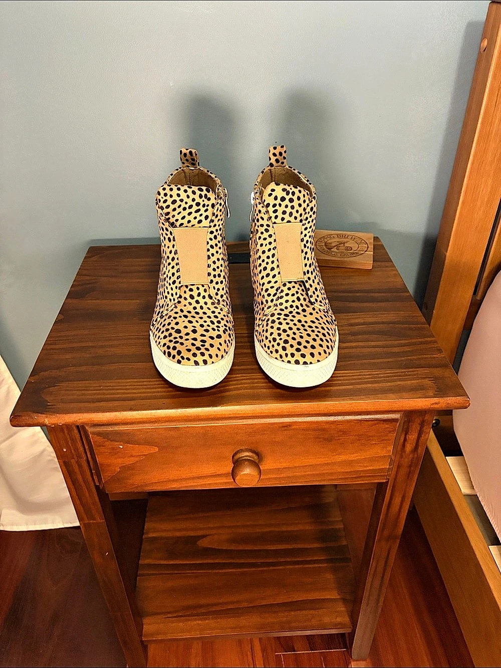 CCOCCI Women's Animal Print Sneakers size 7.5
